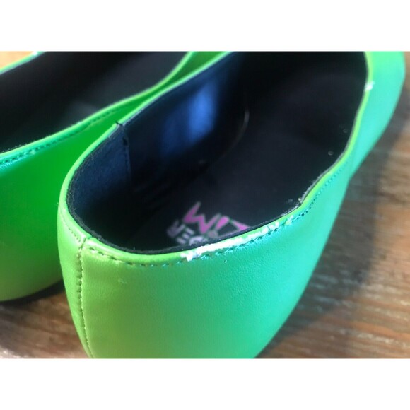 Nickelodeon Invader Zim Women's Shoes Slip On Green Cartoon Rare HTF Flats - Picture 7 of 14